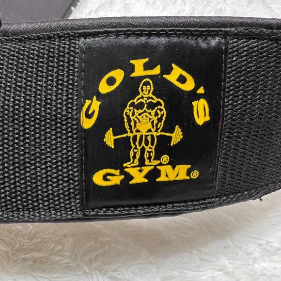VINTAGE GOLDS GYM WEIGHT LIFTING BELT SIZE XL 45" - Picture 3 of 6